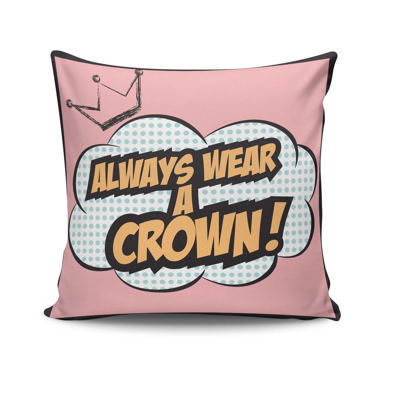 Навлака за перница Aberto Design 43x43cm во боја