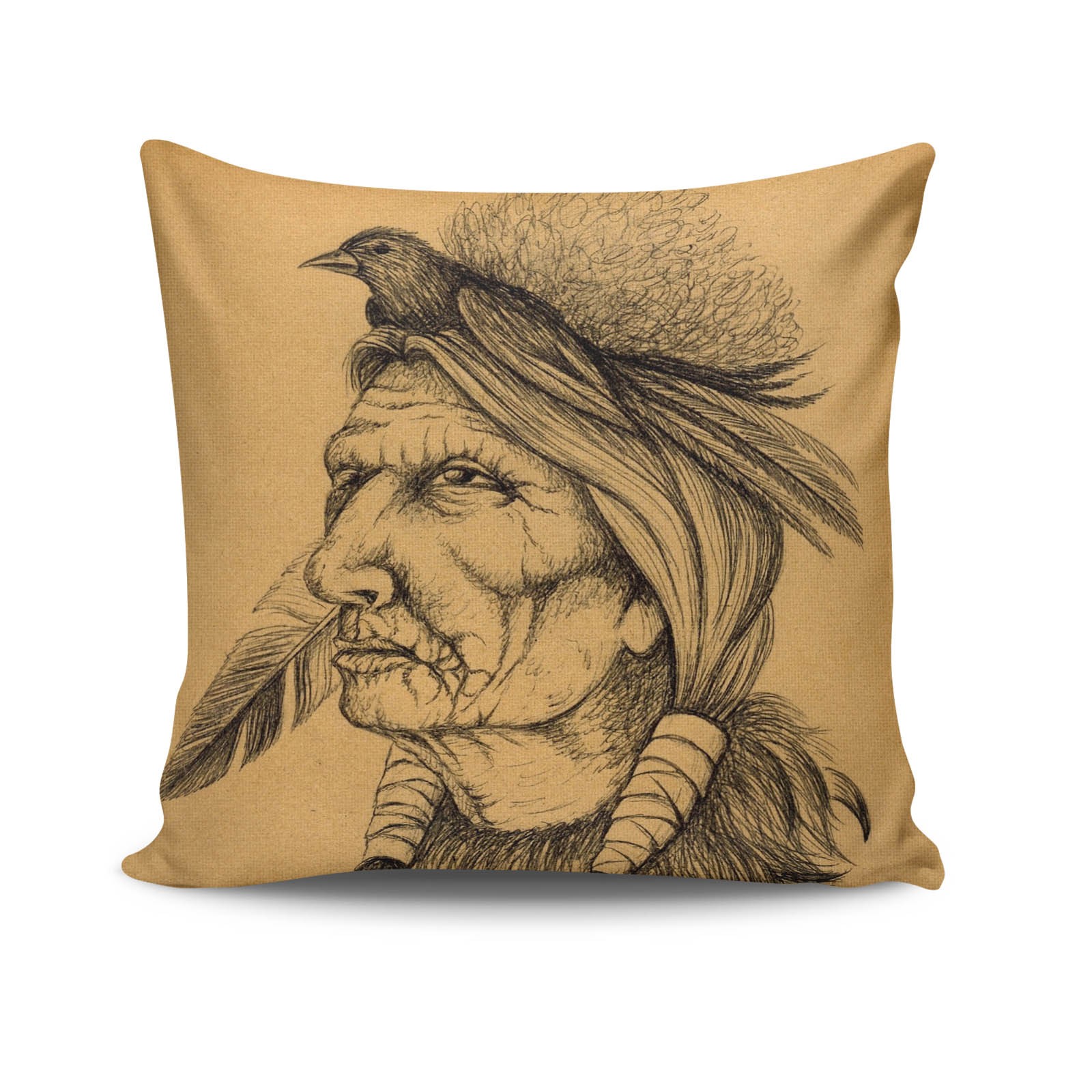 Навлака за перница Aberto Design 43x43cm во боја