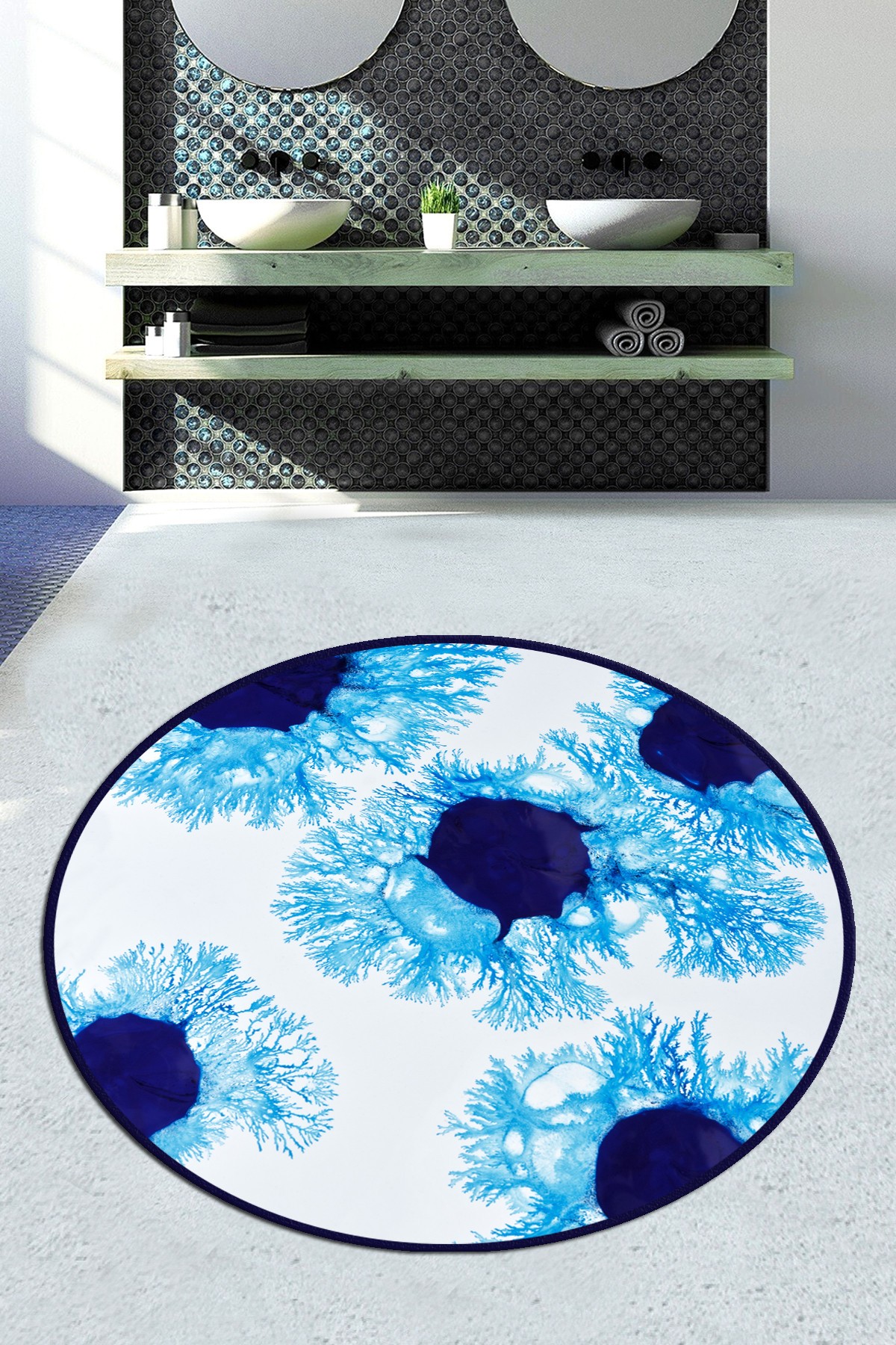 Простирка за бања L'essentiel Maison 160cm Шарена