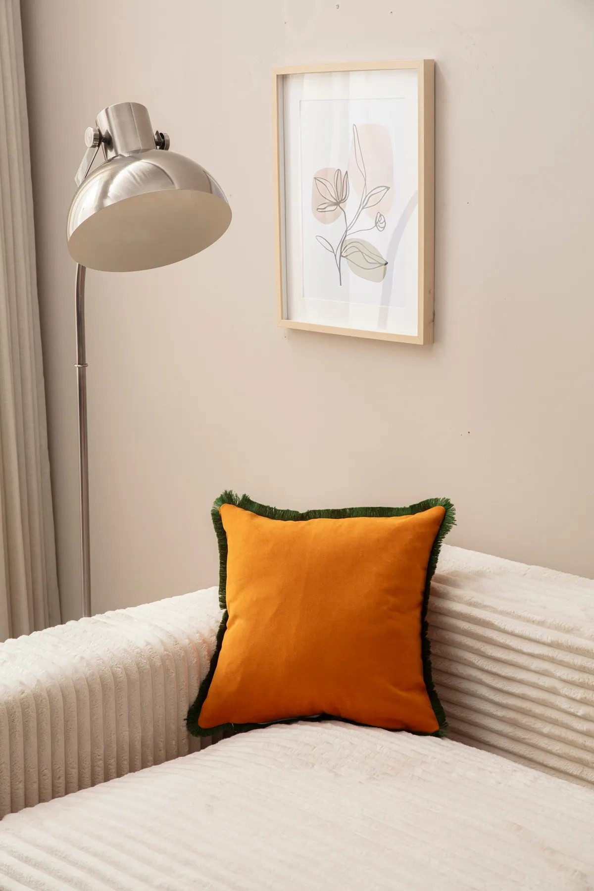 Aberto Design Навлака за перница 43x43cm Портокал