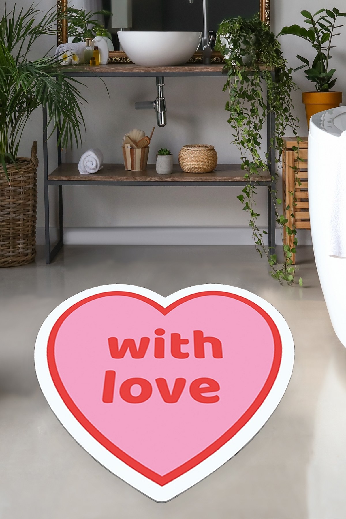 Простирка за бања L'essentiel Maison 100cm Шарена