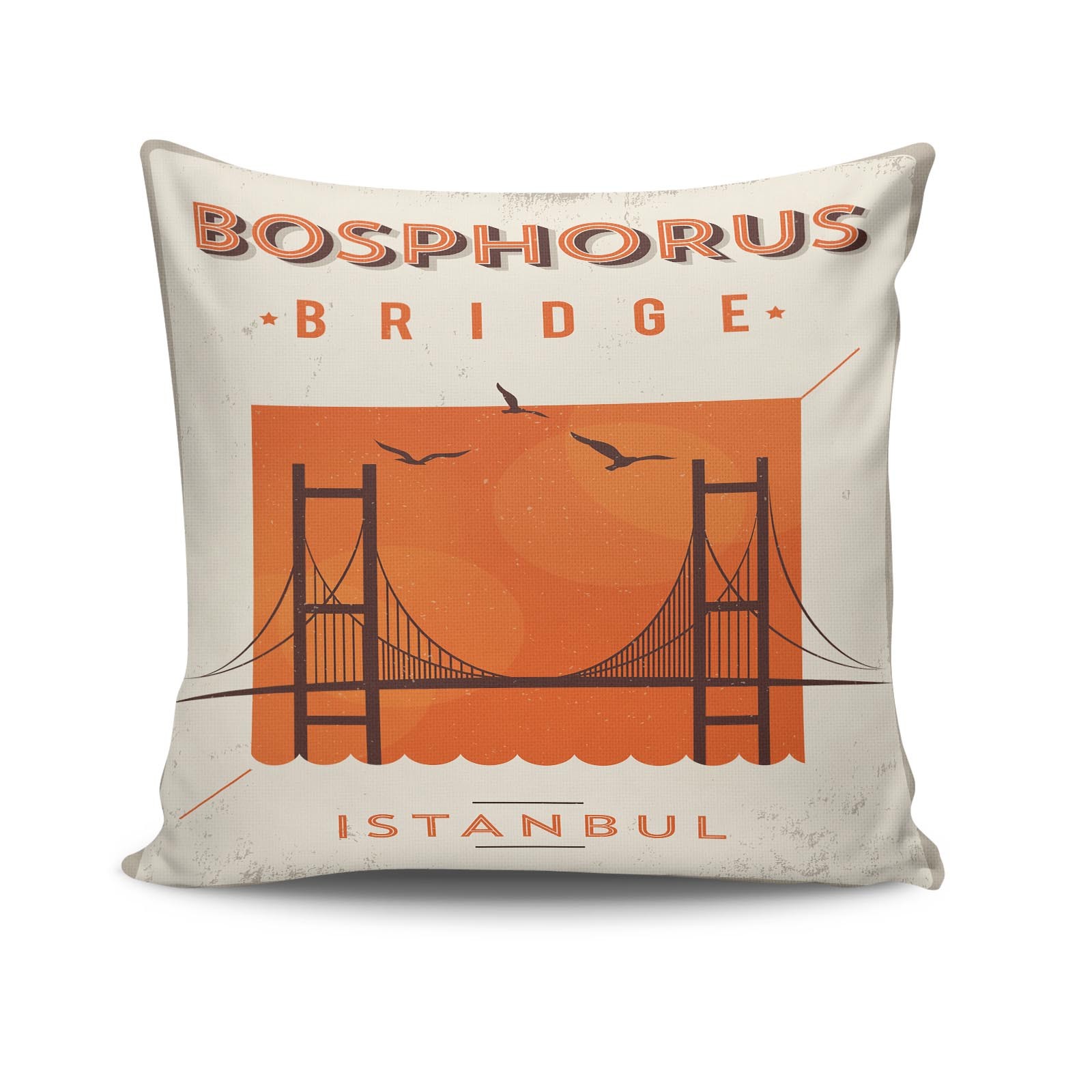 Перница Аберто Дизајн 43x43 см во боја