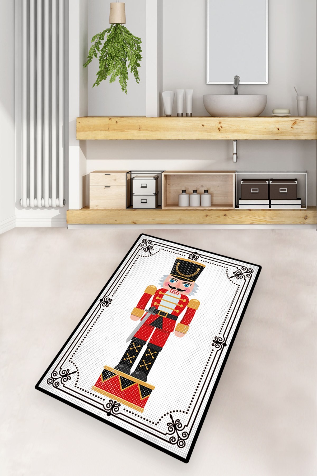 Простирка за бања L'essentiel Maison 70x120cm Шарена