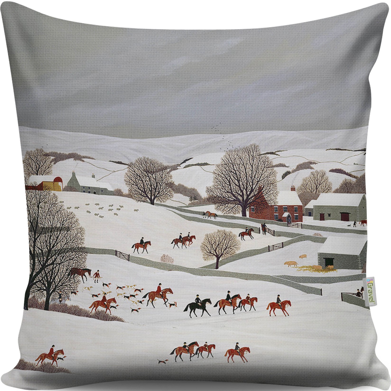 Перница Аберто Дизајн 43x43 см во боја