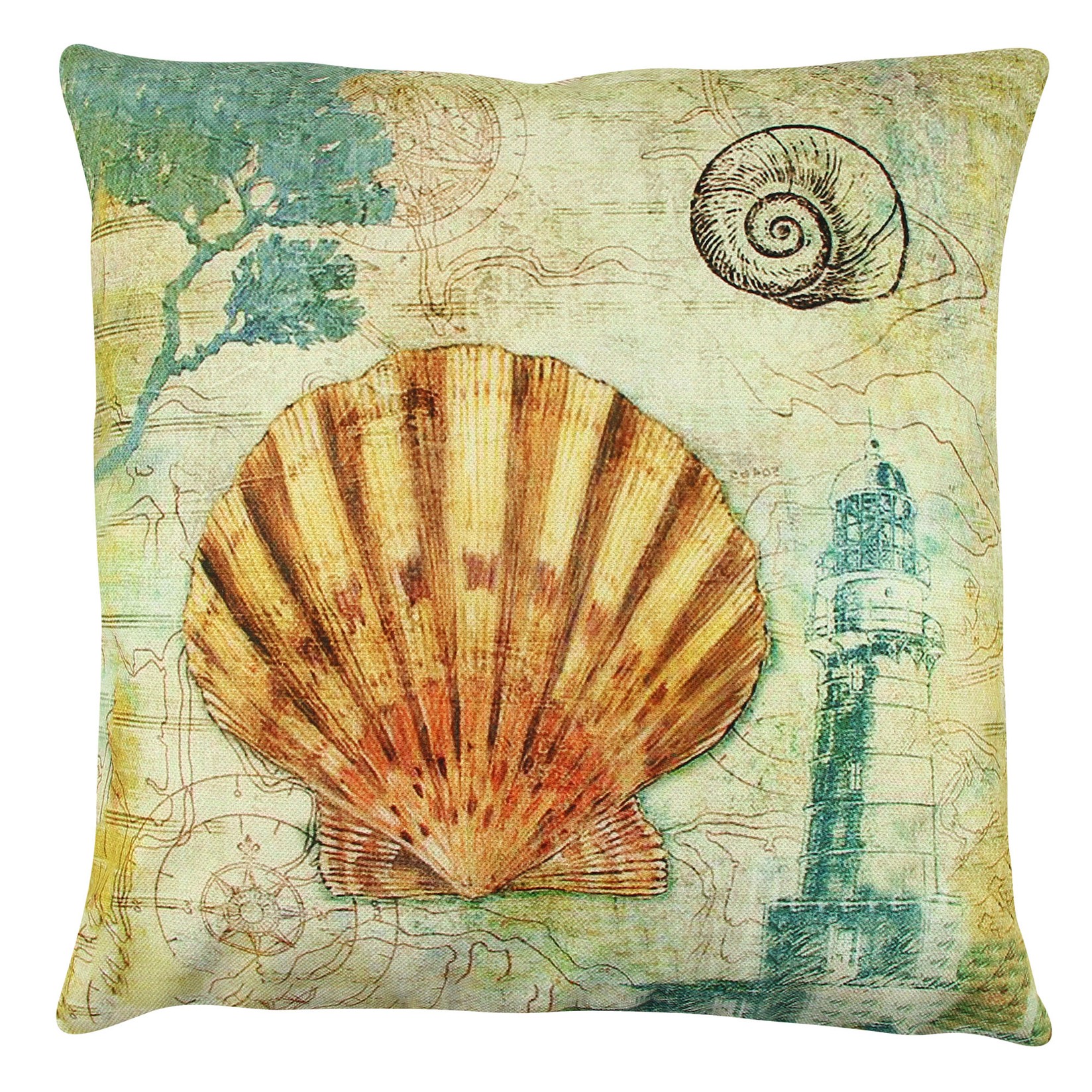 Перница Аберто Дизајн 43x43 см во боја