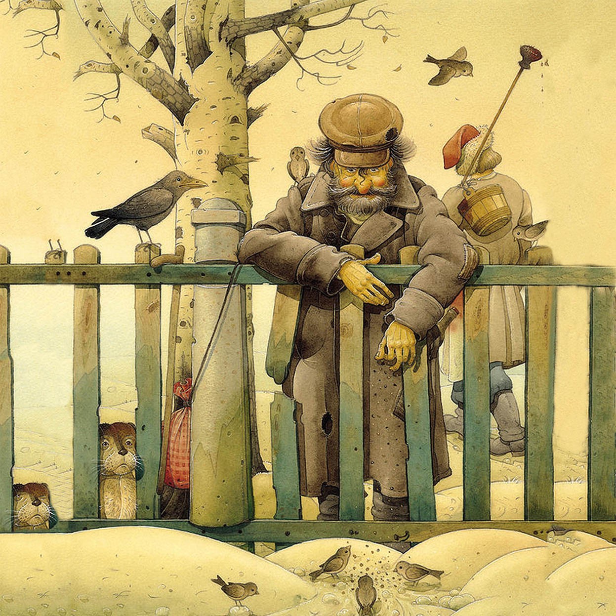 Перница Аберто Дизајн 43x43см во боја