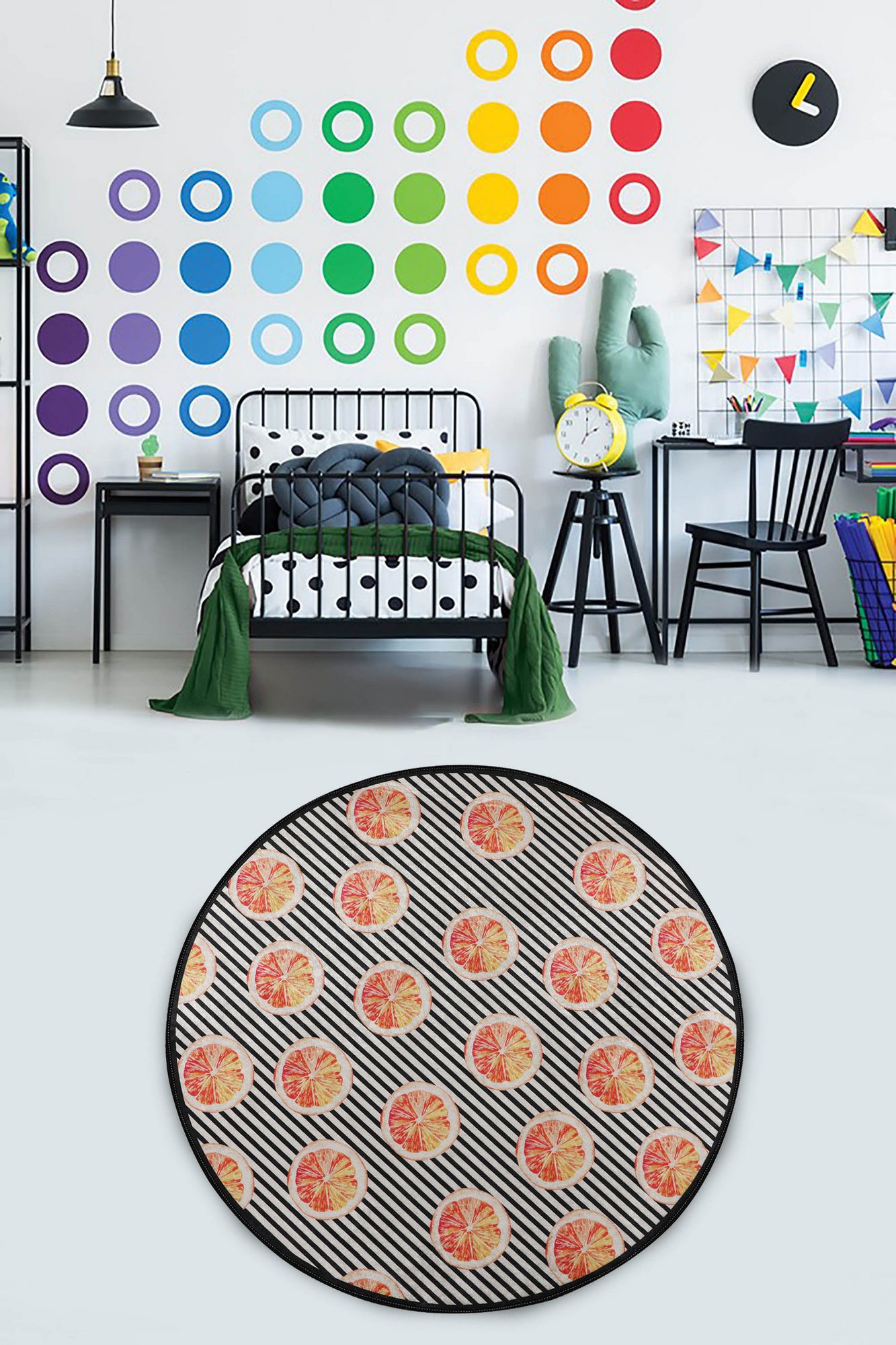 Простирка за бања L'essentiel Maison 160cm Шарена