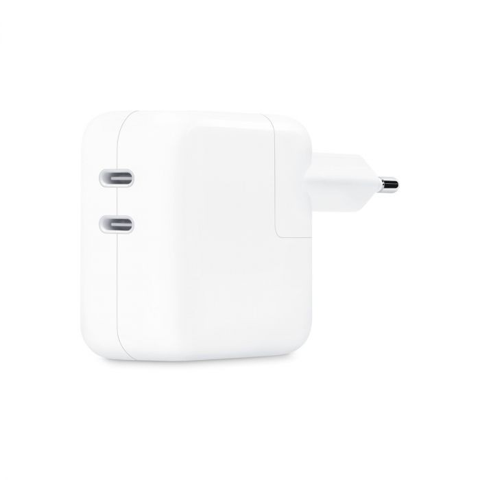 Apple 35W двоен USB-C адаптер за напојување