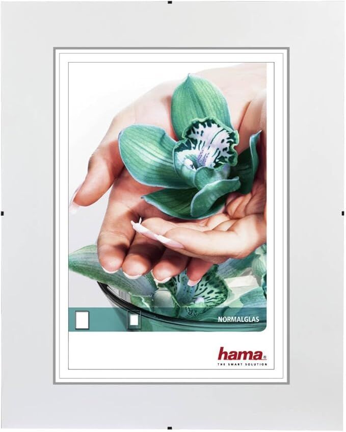 Hama 10 x 15 cm Clip-Fix Безрамна Фотографска Рамка, 15 x 21 cm, 00063008, Прозрачно,