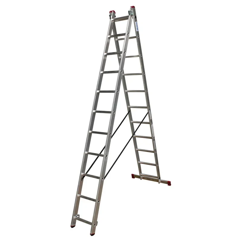 KRAUSE Скала алуминиумска дводелна 2*11 цорда 030221