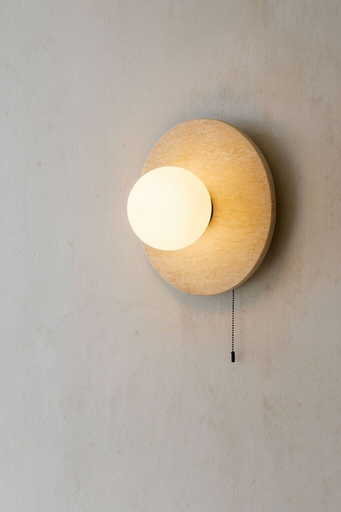 Dzидна светилка Opviq Tor-Nun-B, беж