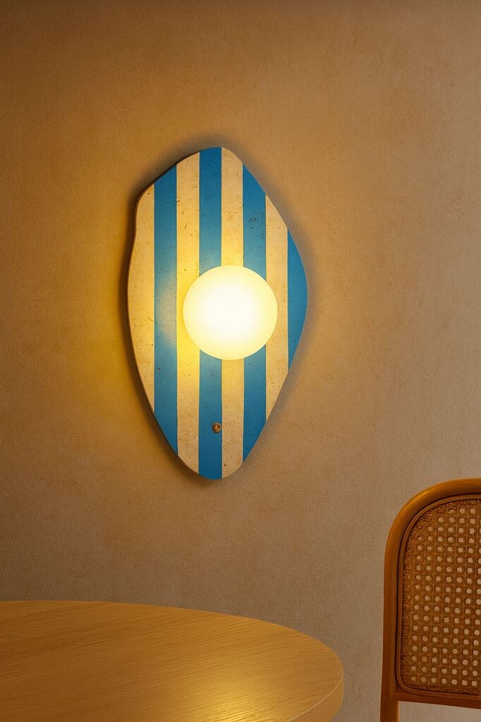 Opviq dzидна светилка Season, беж-сина