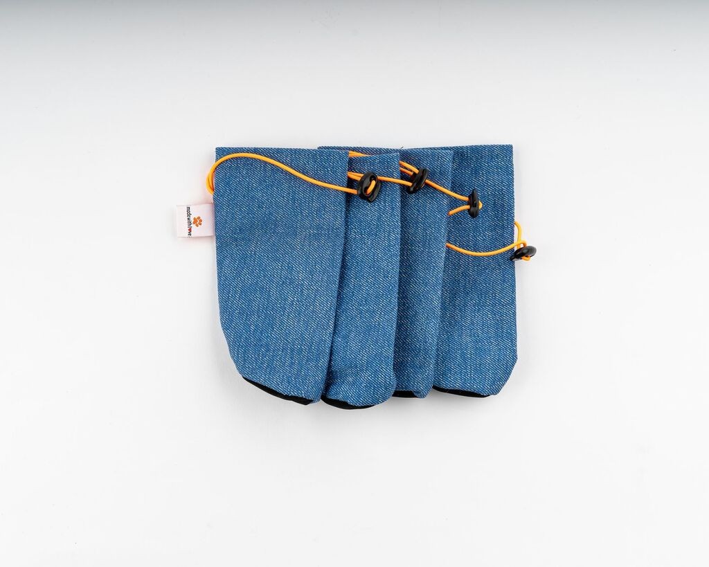 Чевли за кучиња „Paws & Whiskers", водоотпорни, сини