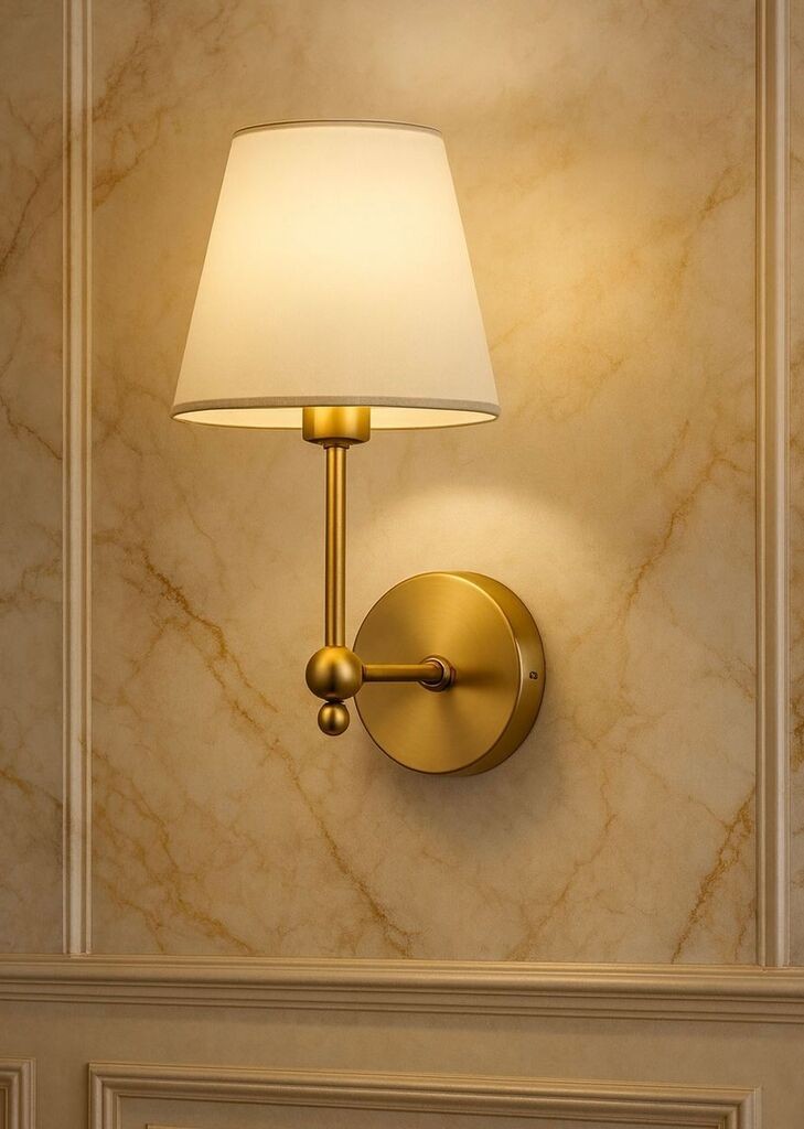 Opviq dzидна светилка BRZ-540061, златна боја