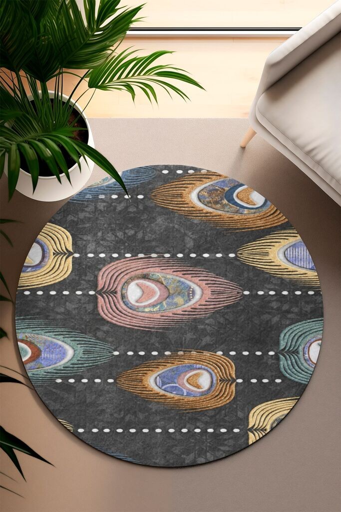Conceptum Hypnose Carpet CT-2068 Y, 80 cm, Шарена