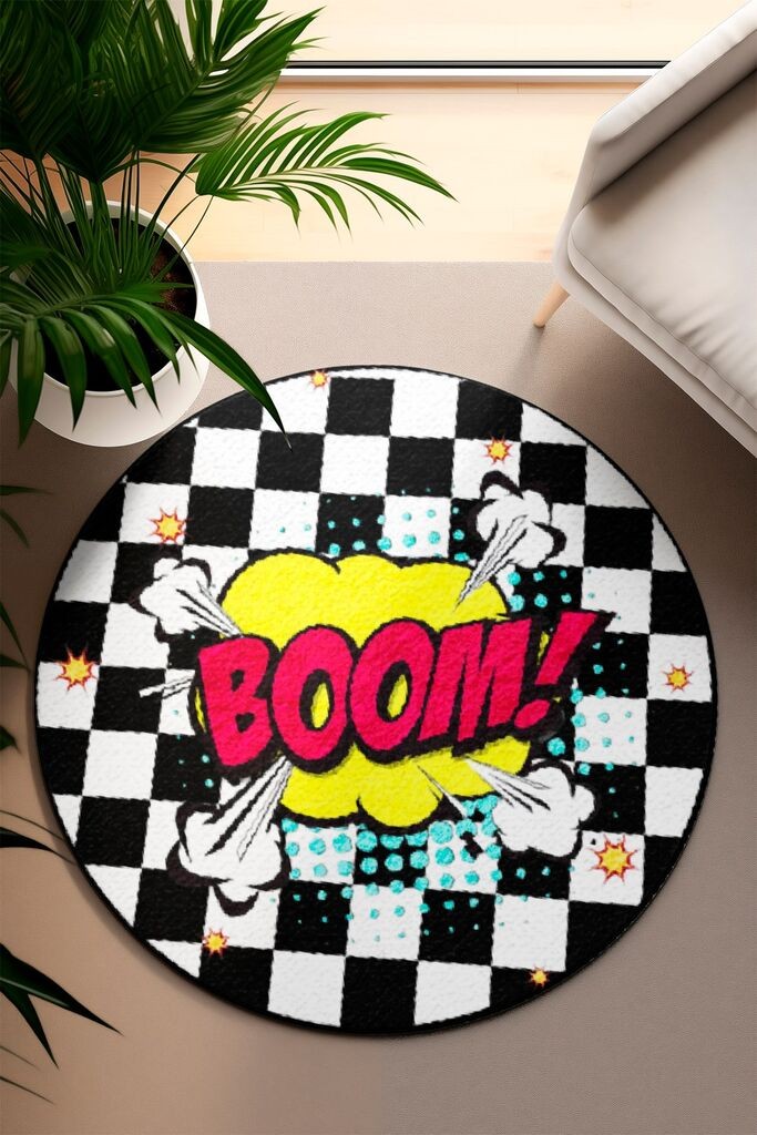 Conceptum Hypnose тепих DA-1796 Boom Y, 80 cm, Шарена