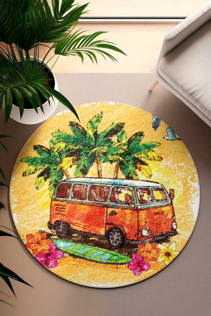 Conceptum Hypnose тепих DA-1798 Y, 100 cm, Шарена