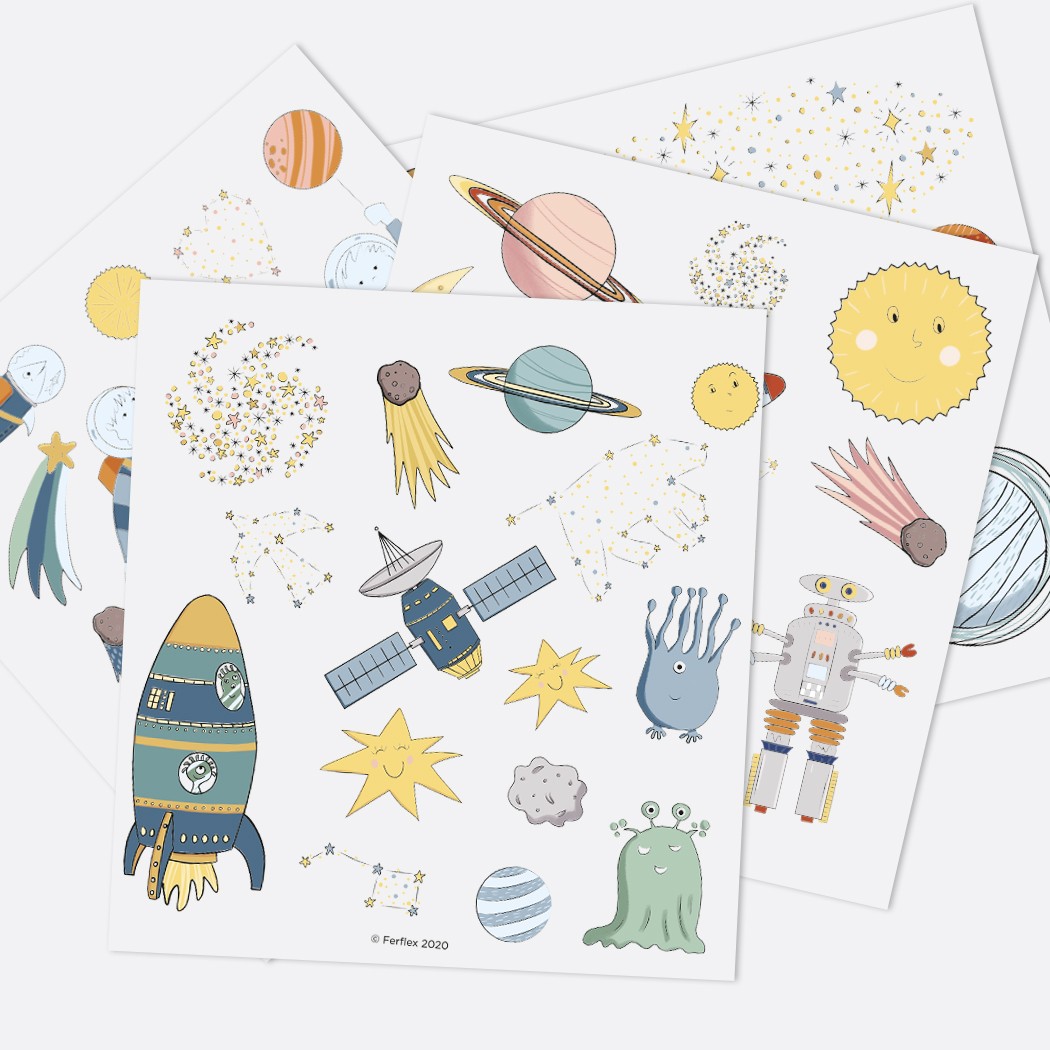 FERFLEX Магнетна игра- Вселена