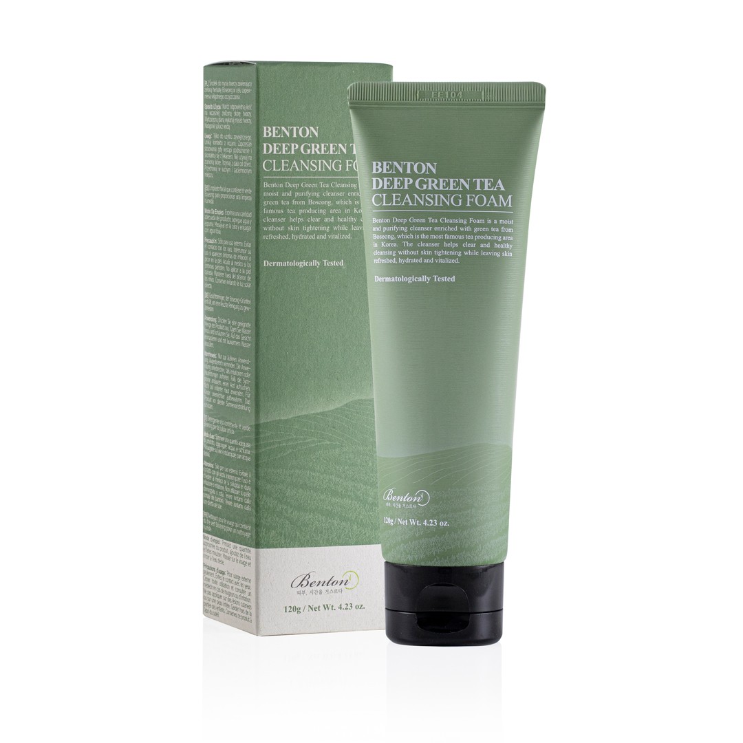 BENTON Deep гeen Tea Cleansing Foam 120g