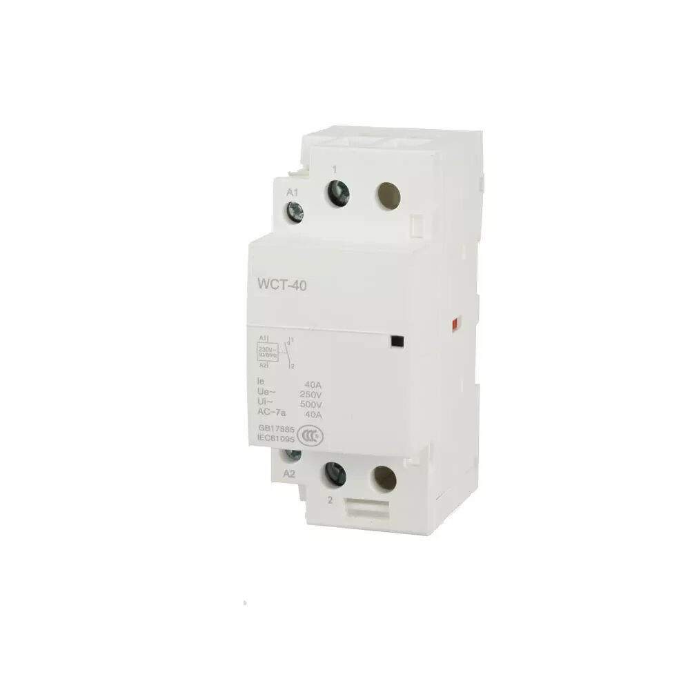 Alfa Electric Контактор двополен 2NO 40A 250V AC AEWCT-40