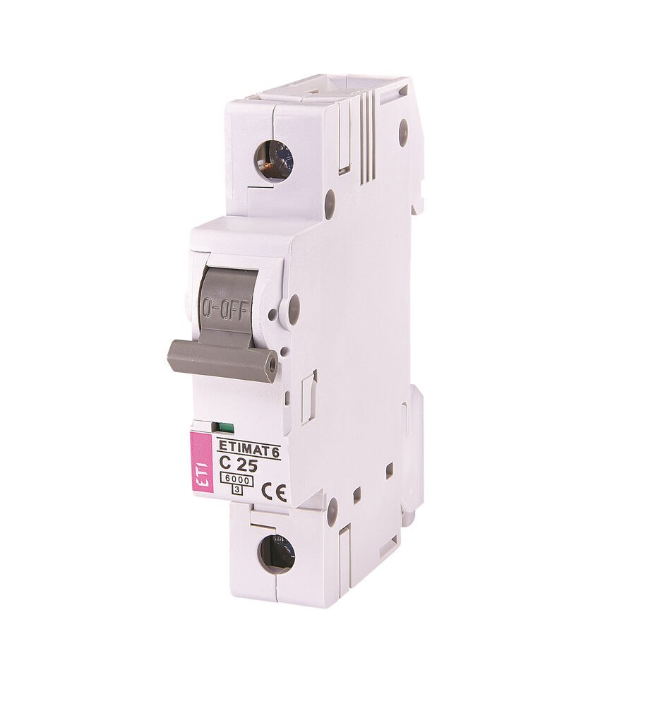 ETI Автоматски осигурач 1П C 25A 6kA