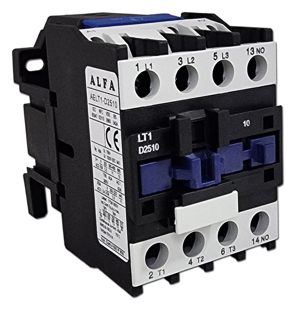 Alfa Electric Контактор 3P+1NO 48V AC AELT1-D2510