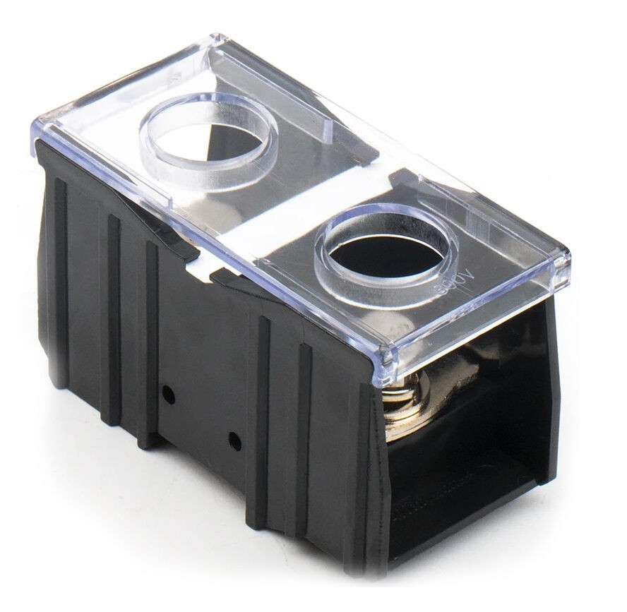 Alfa Electric Терминал блок 1-полен 240A M10 за ДИН шина 1Н200БК