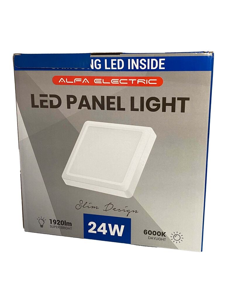Alfa Electric ЛЕД панел коцка 24W 6500K Samsung Алфа Електрик