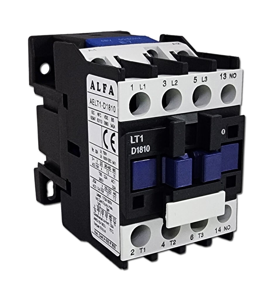 Alfa Electric Контактор 3P+1NO 48V AC AELT1-D18103