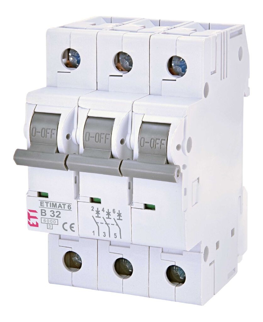 Alfa Electric Автоматски осигурач 32A 3П B 6kA