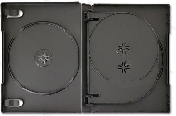 Alfa Electric Пластична кутија за 6 DVD диска