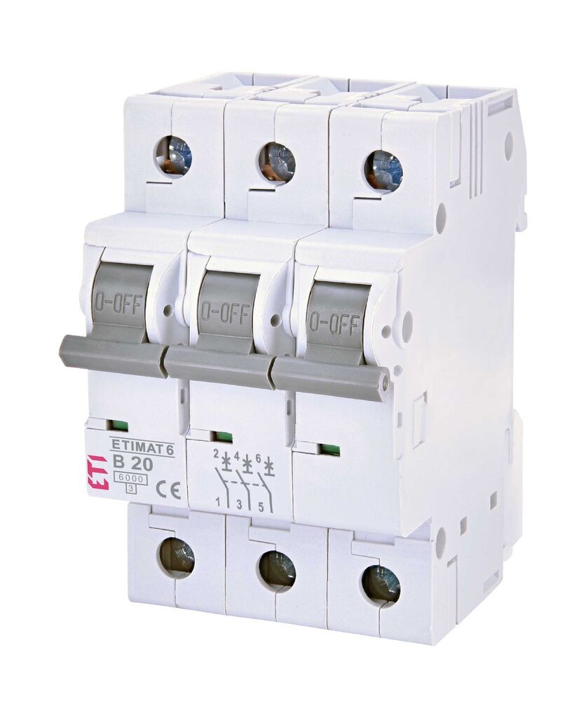 ETI Автоматски осигурач 63A 3П B 6kA