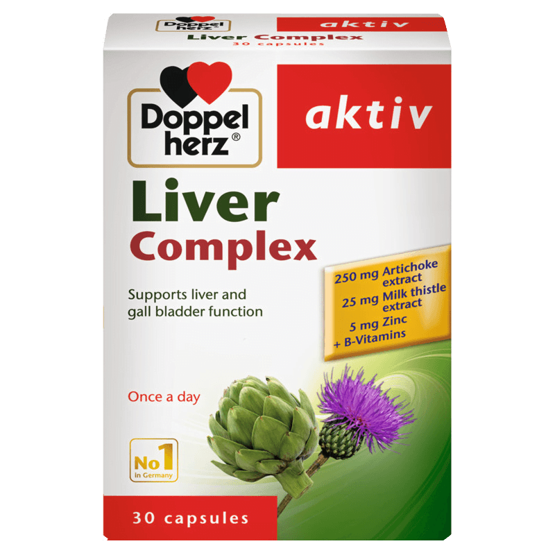 DOPPELHERZ Liver Complex Капсули x30
