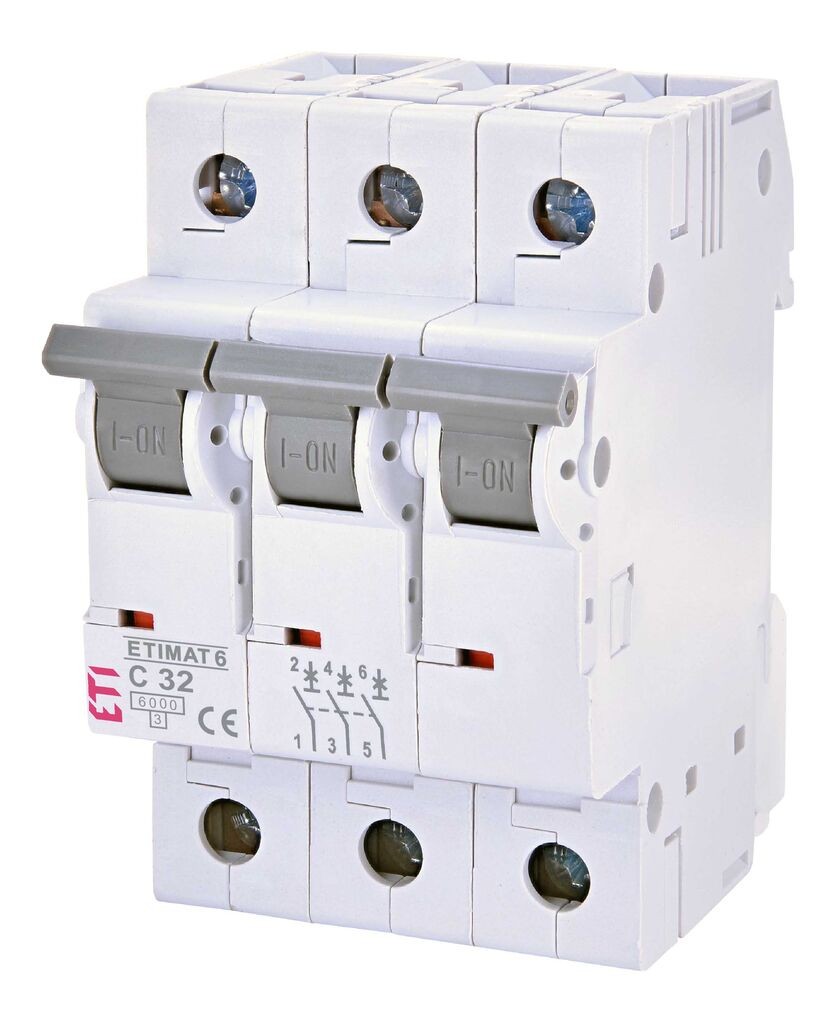 Alfa Electric Автоматски осигурач 32A 3П C 6kA