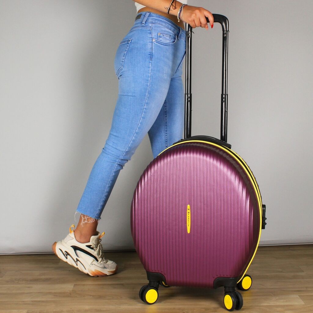 Патнички куфер MyValice 2392, виолетов