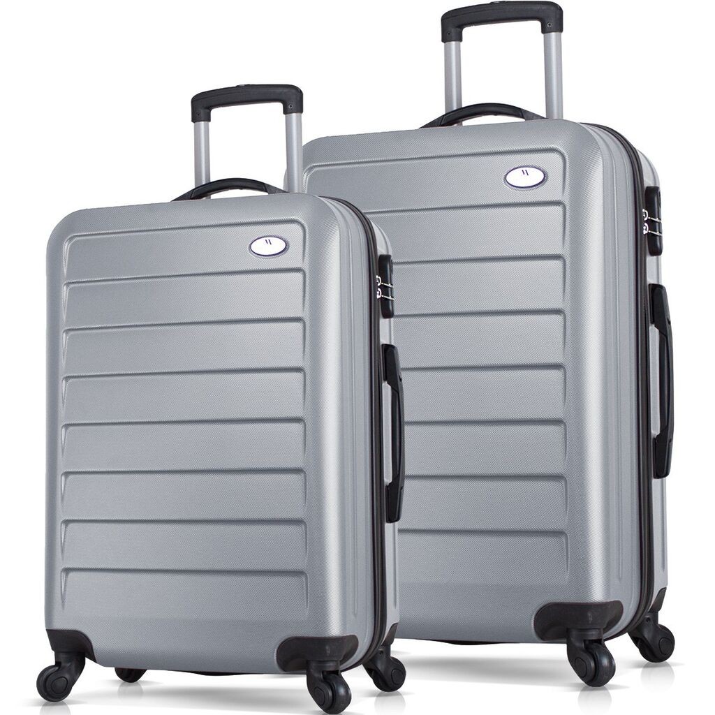 Комплет куфери MyValice 4797, 2 дела, сив