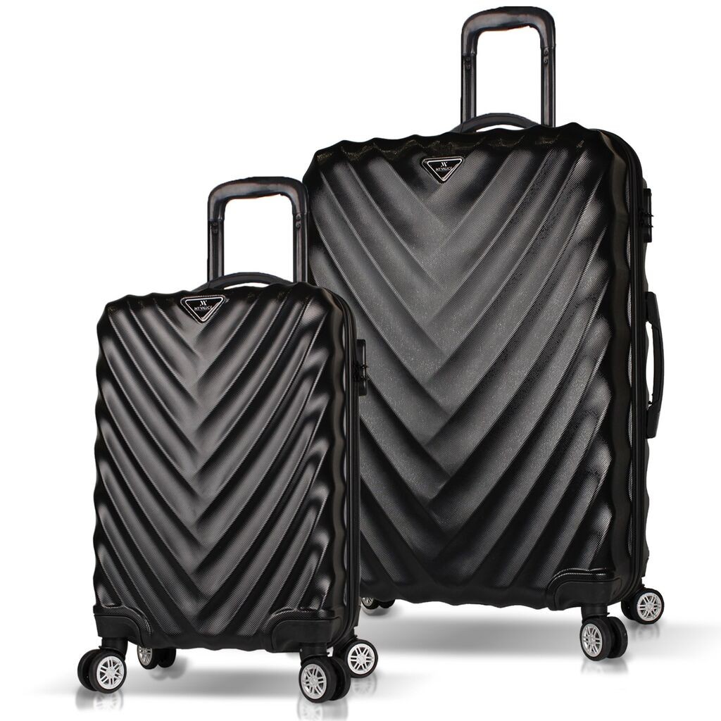 Комплет куфери MyValice 6784, 2 дела, црна