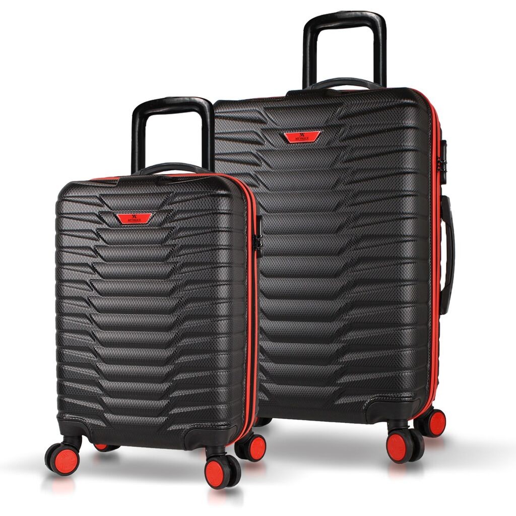 Комплет куфери MyValice 5622, 2 дела, црна