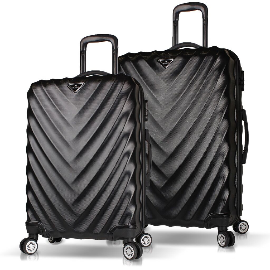 Комплет куфери MyValice 6869, 2 дела, црна