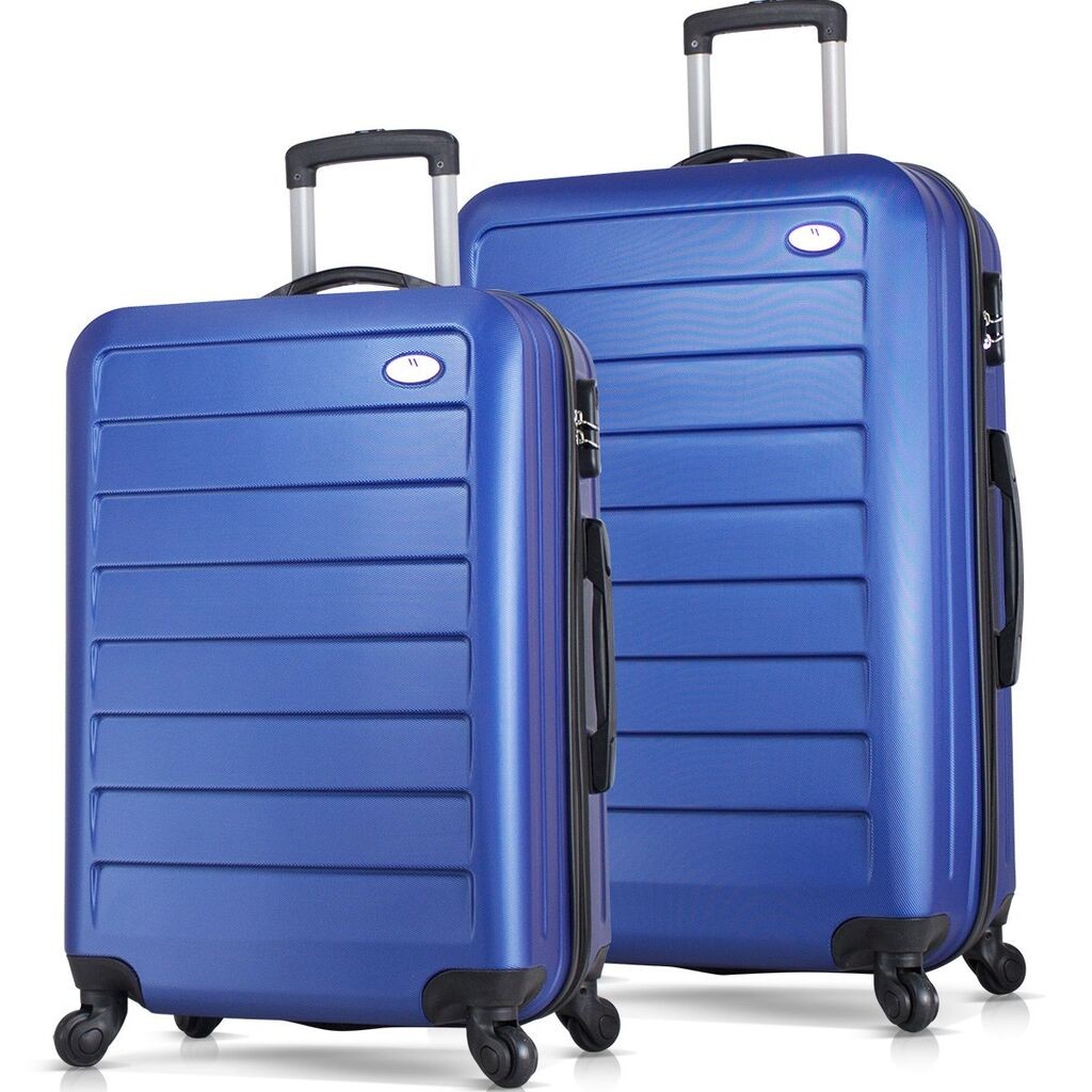 Комплет куфери MyValice 6479, 2 дела, сина