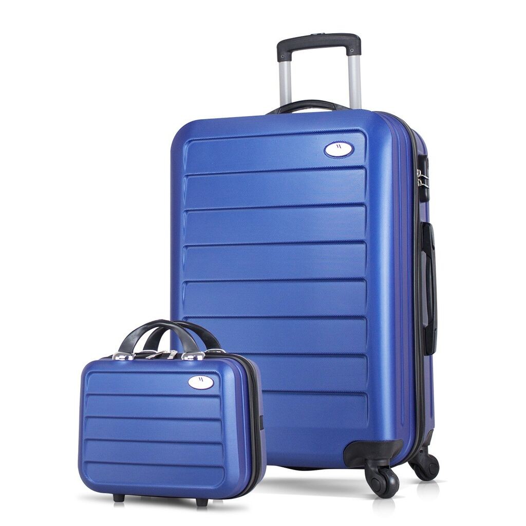 Комплет куфери MyValice 1611, 2 дела, сина