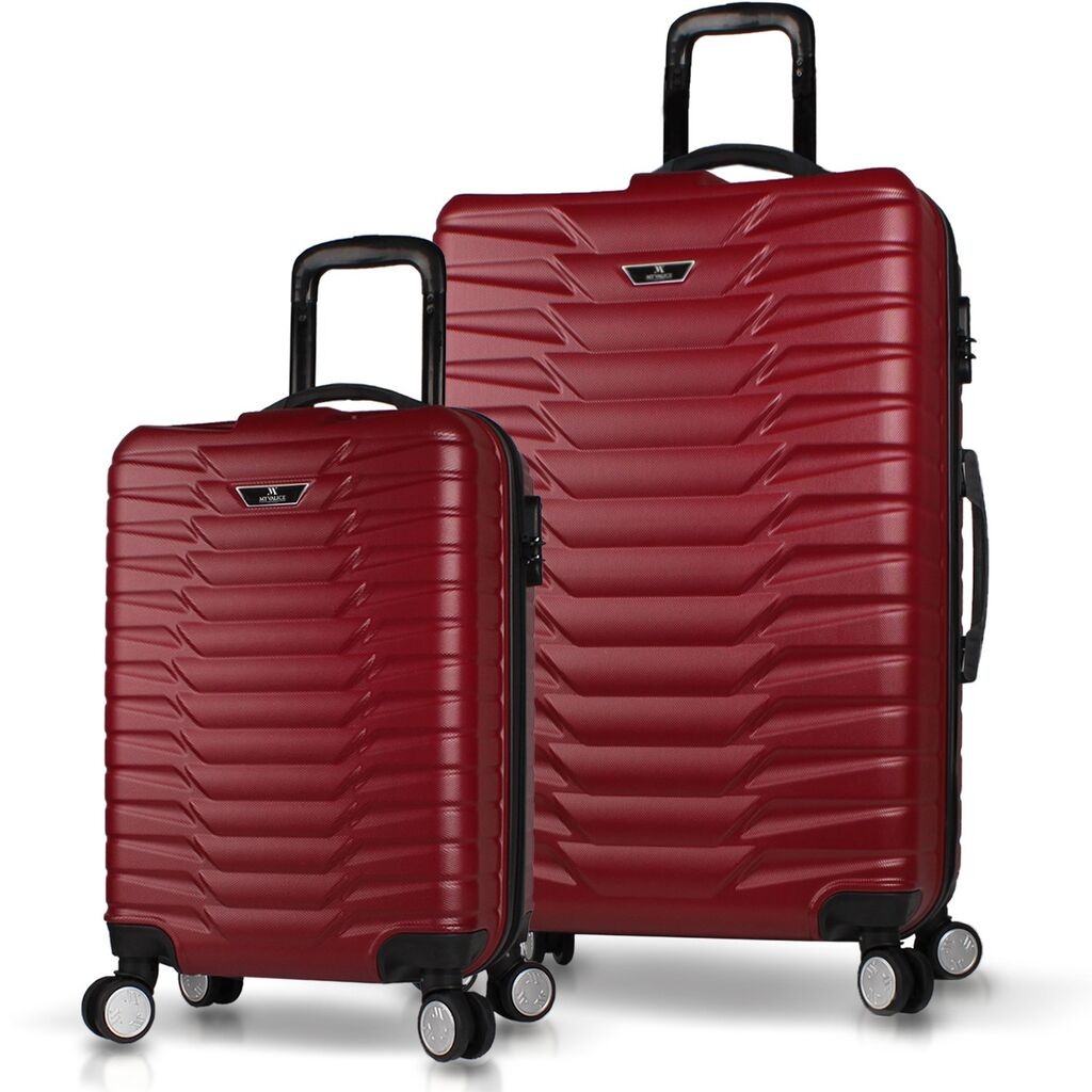 Комплет куфери MyValice 5745, 2 дела, црвена