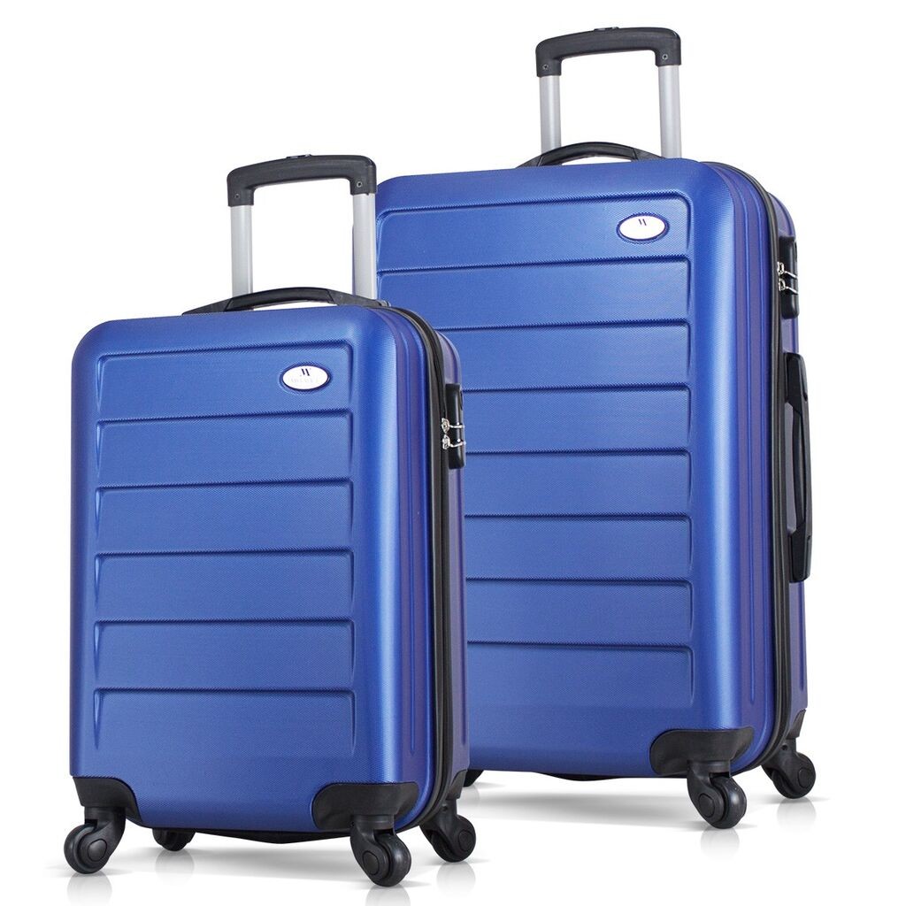 Комплет куфери MyValice 6332, 2 дела, сина