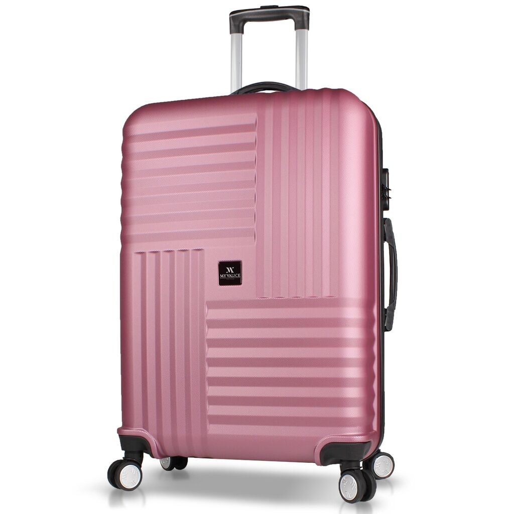 Патнички куфер MyValice 8715, розово злато