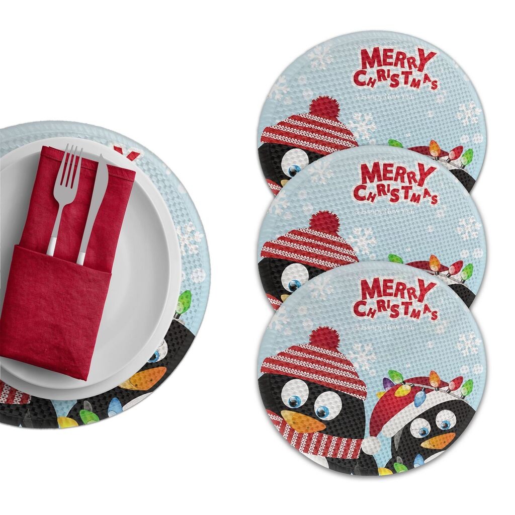 Подлога за маса Hermia 4331 Supla, 4 парчиња, шарени