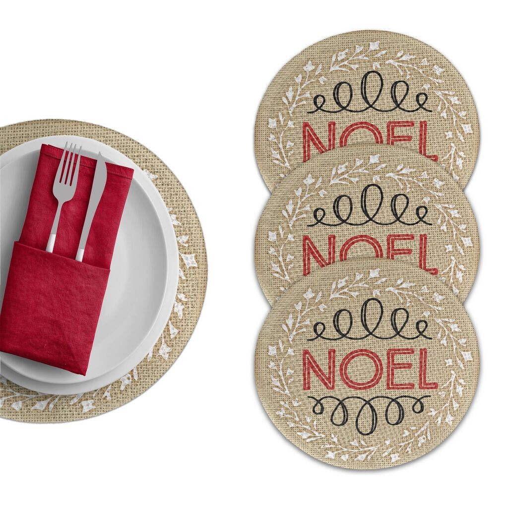 Подлога за маса Hermia 2269 Supla, 4 парчиња, шарени