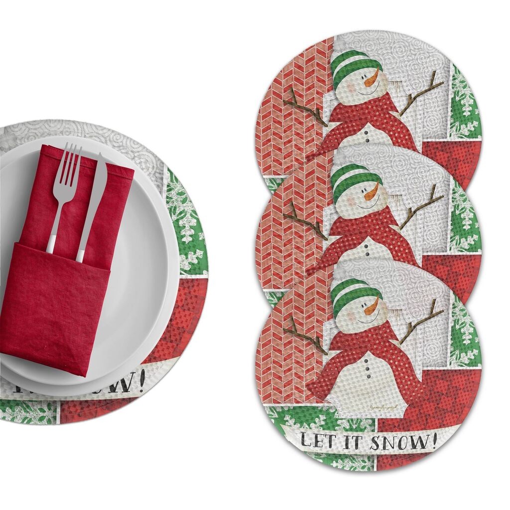 Подлога за маса Hermia 2344 Supla, 4 парчиња, шарени