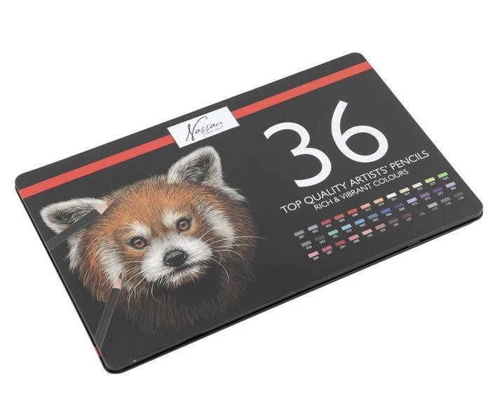 Grafix Дрвени Бои во Лимена Кутија 1 / 36