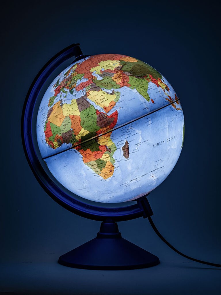 Глобус 20См. Физичко-Полит.-Мкд Светлечки