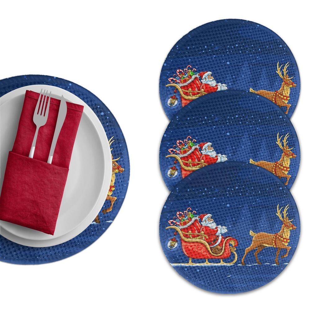 Подлога за маса Hermia 3648 Supla, 4 парчиња, шарени